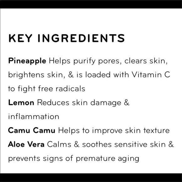 NEW Purlisse Pineapple Bright Cleansing Gel NWT sealed Ipsy bag - Picture 3 of 11